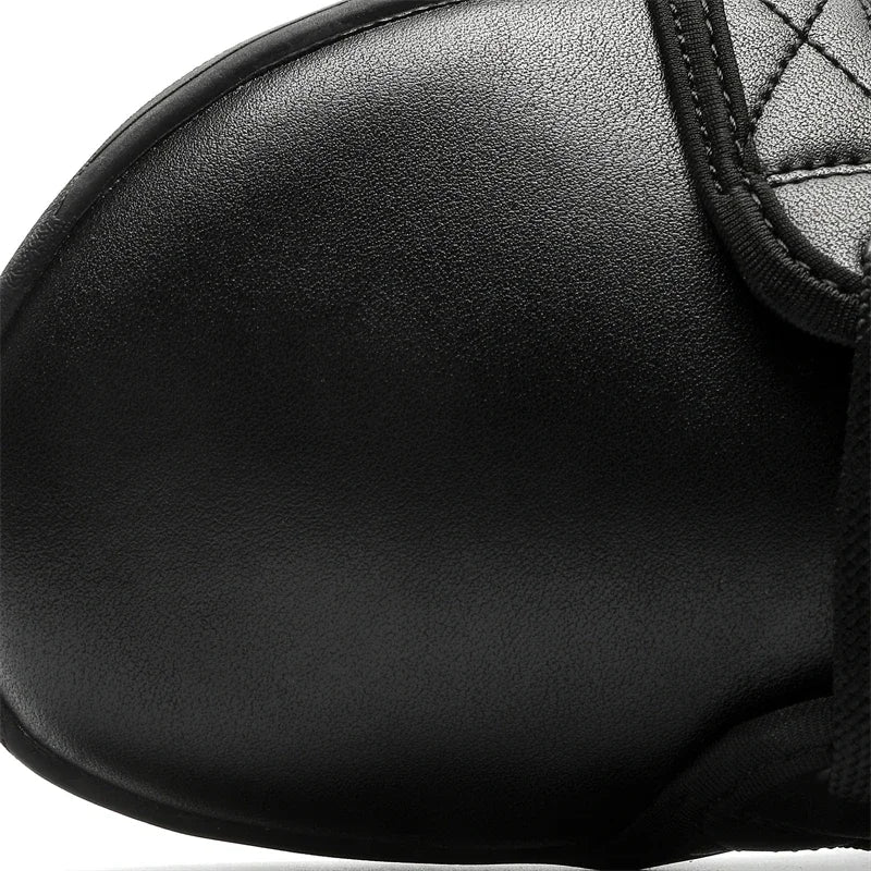 The Wide Toe BareFlex™ Leather Sneaker